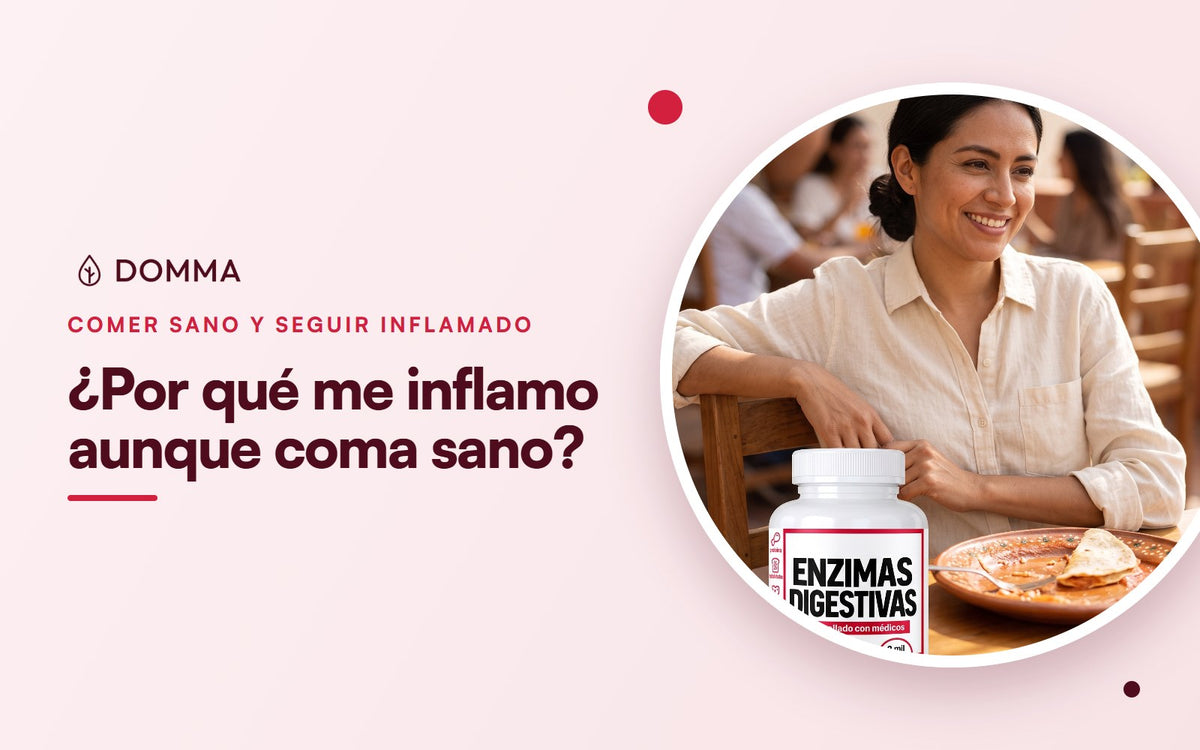 ¿Por qué me inflamo aunque coma sano?