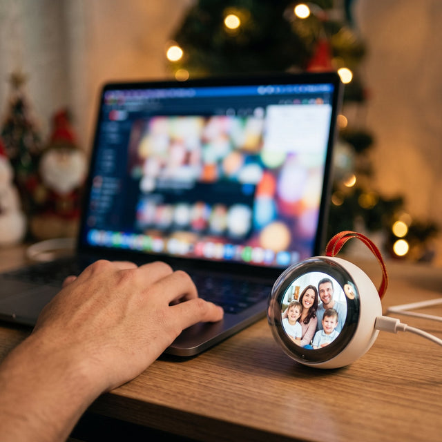 How to Make a Video Keepsake Ornament (Step by Step)