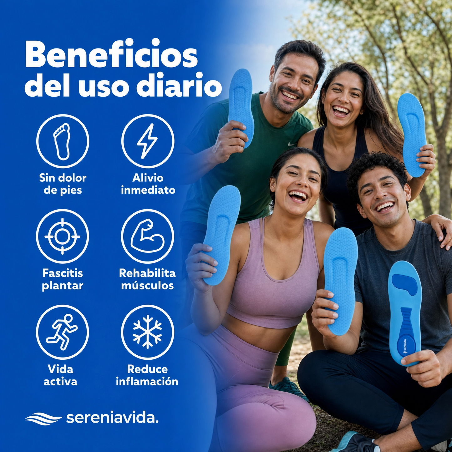 Plantillas de Masaje SereniaVida™