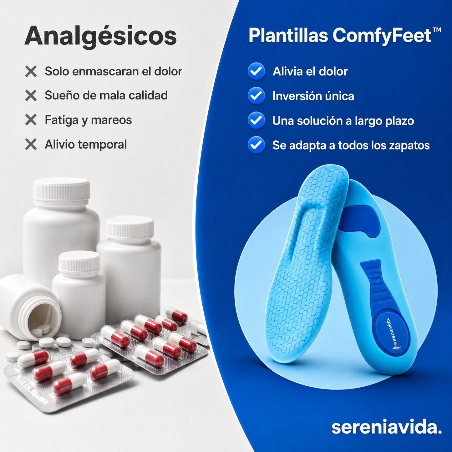 Plantillas de Masaje SereniaVida™