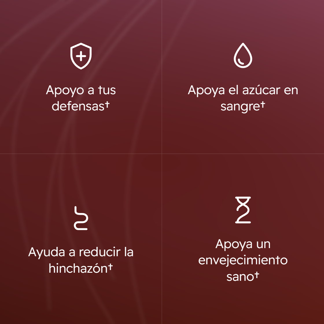 Extracto de granada orgánica en cápsulas