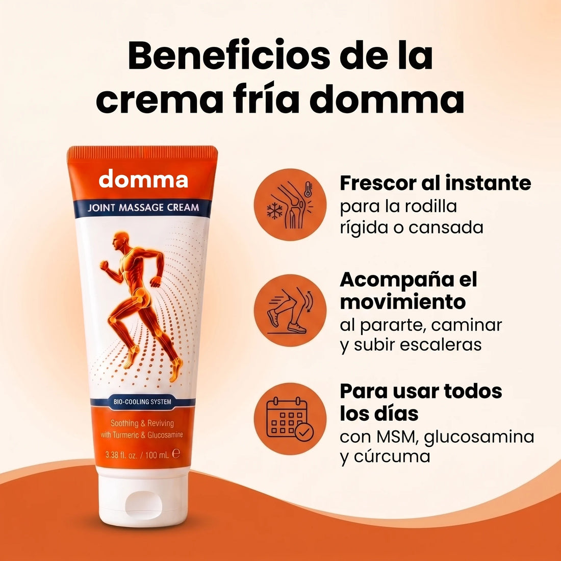 Beneficios: frescor al instante, acompaña el movimiento y para usar todos los días