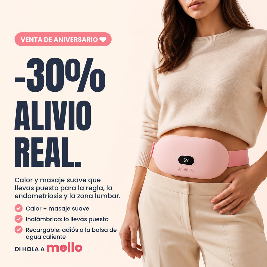 Cinturón Mello de calor y masaje