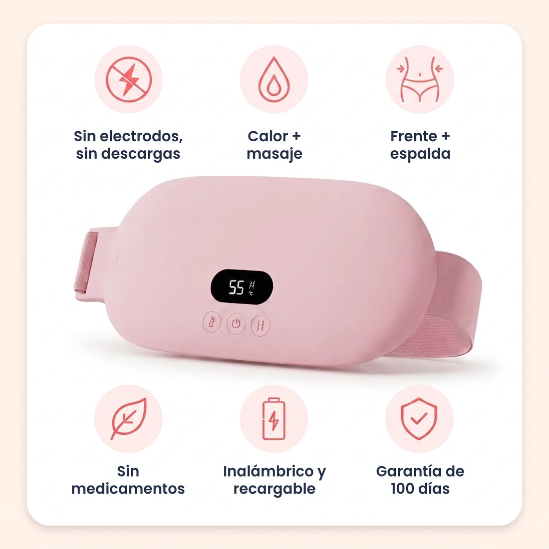 Mello - Alivio sin medicamentos para el dolor menstrual y la endometriosis