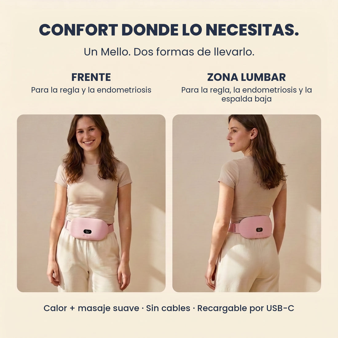 Mello - Alivio sin medicamentos para el dolor menstrual y la endometriosis