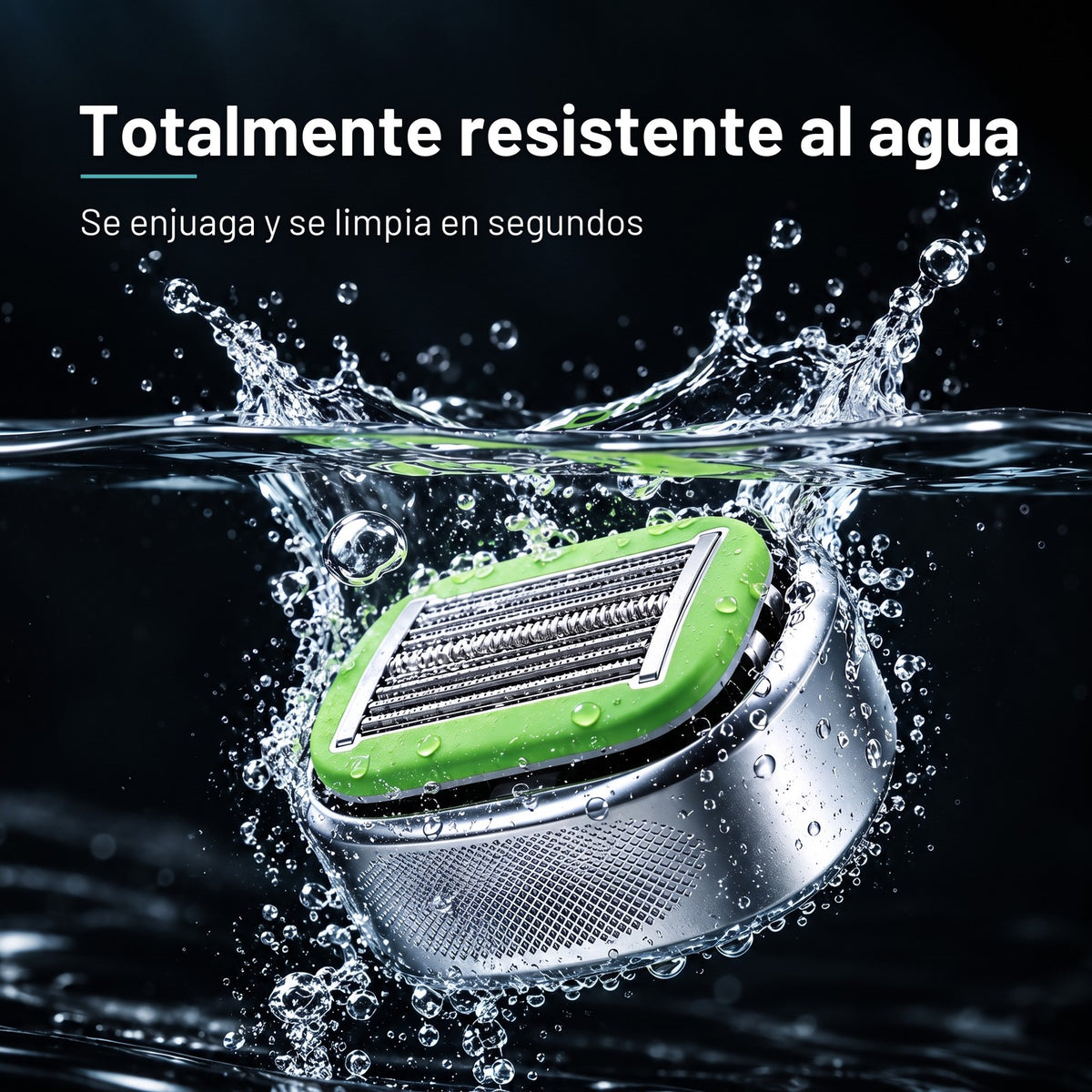 Totalmente resistente al agua