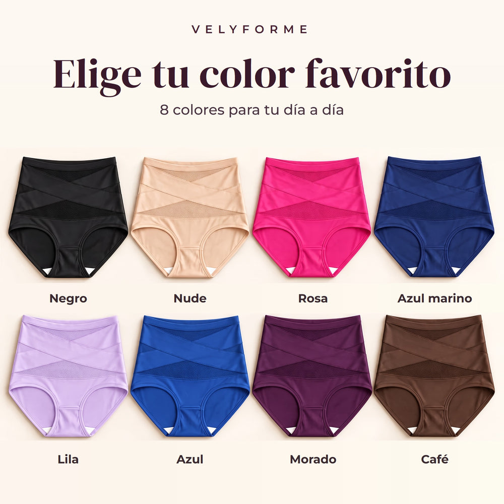 Velyforme® Panty Moldeadora de Cintura Alta – Vientre Plano sin Esfuerzo